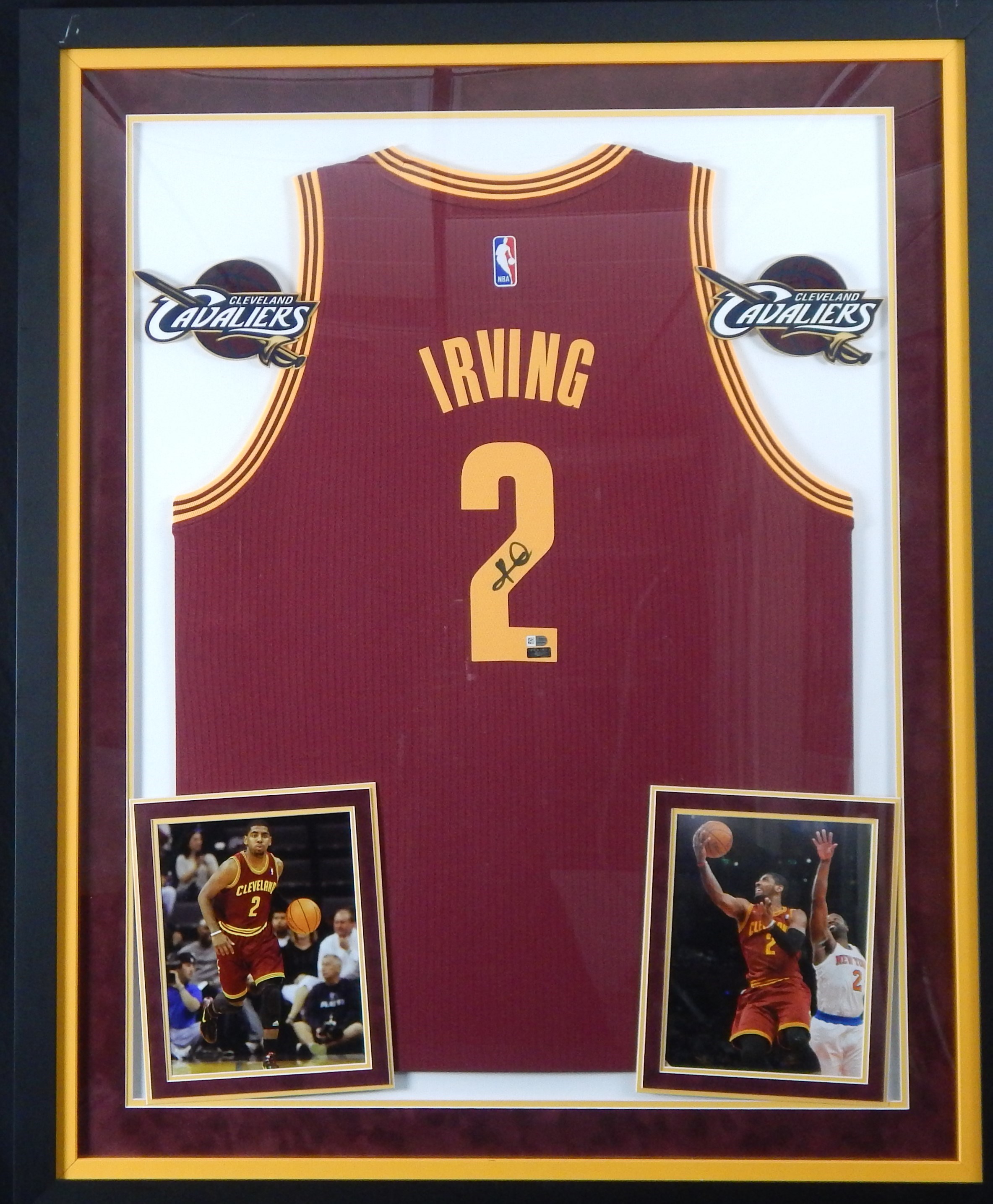 - Kyrie Irving Signed Replica Jersey