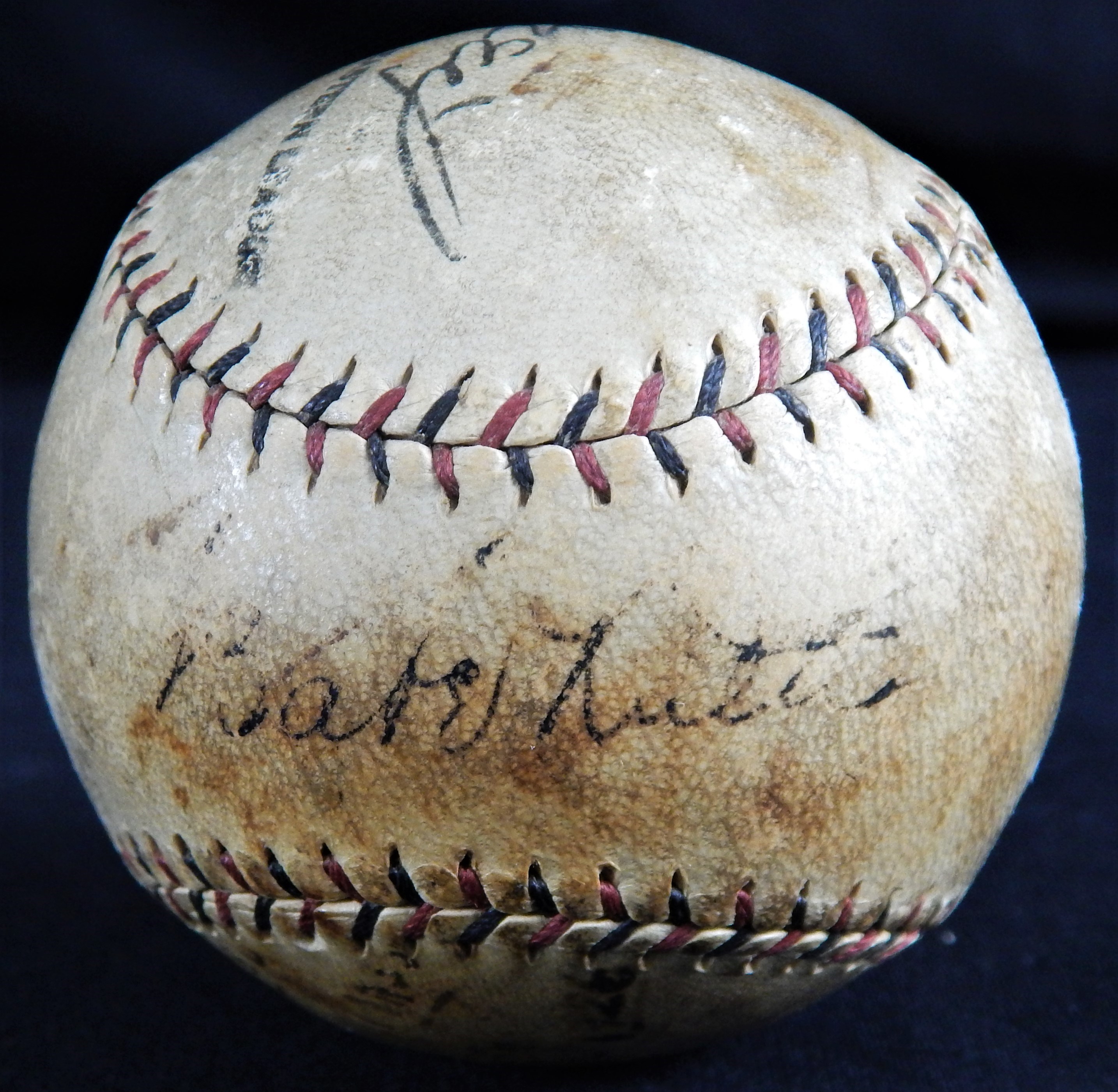 - 1926 Babe Ruth Signed Baseball with In Person Provenance