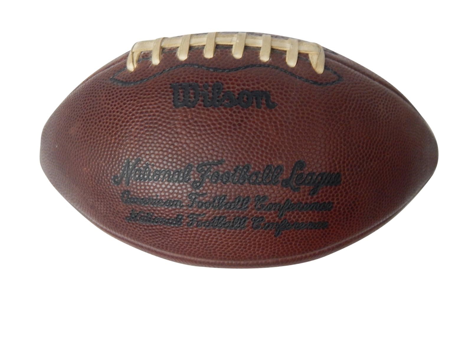- 1960s Official NFL Pete Rozelle Game Used Football