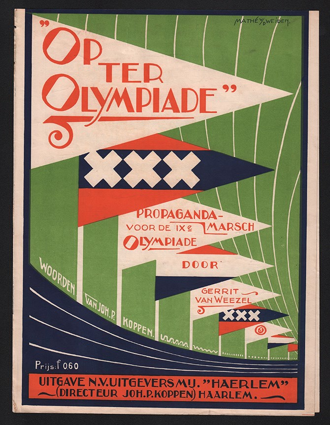- 1924 + 1928 Olympic Sheet Music (2)