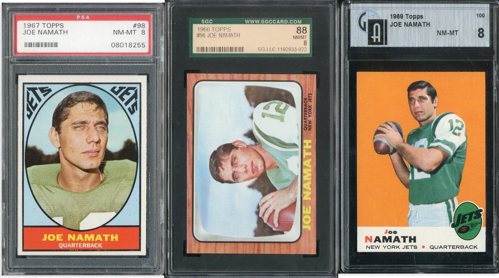 1960s-70s Topps Hall of Famer Collection (18) High Grade
