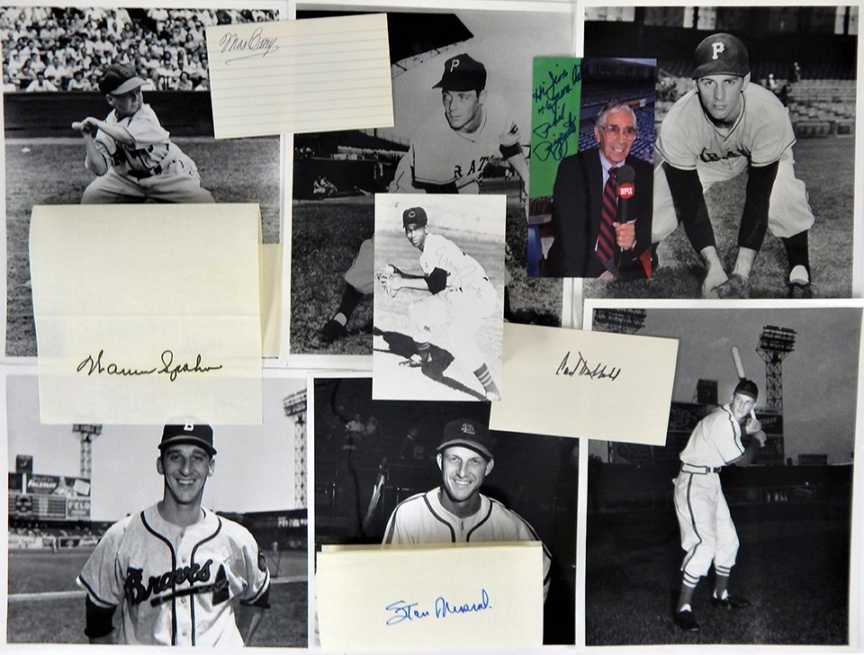 Baseball Autographs - Collection of Baseball Autographs with HOFers (75+)