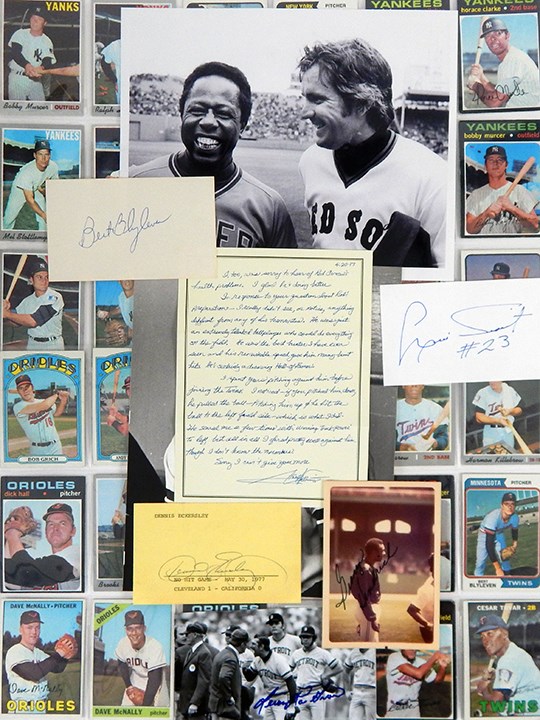 - American League Cards, Letters, Photos and Autograph Lot (100+)