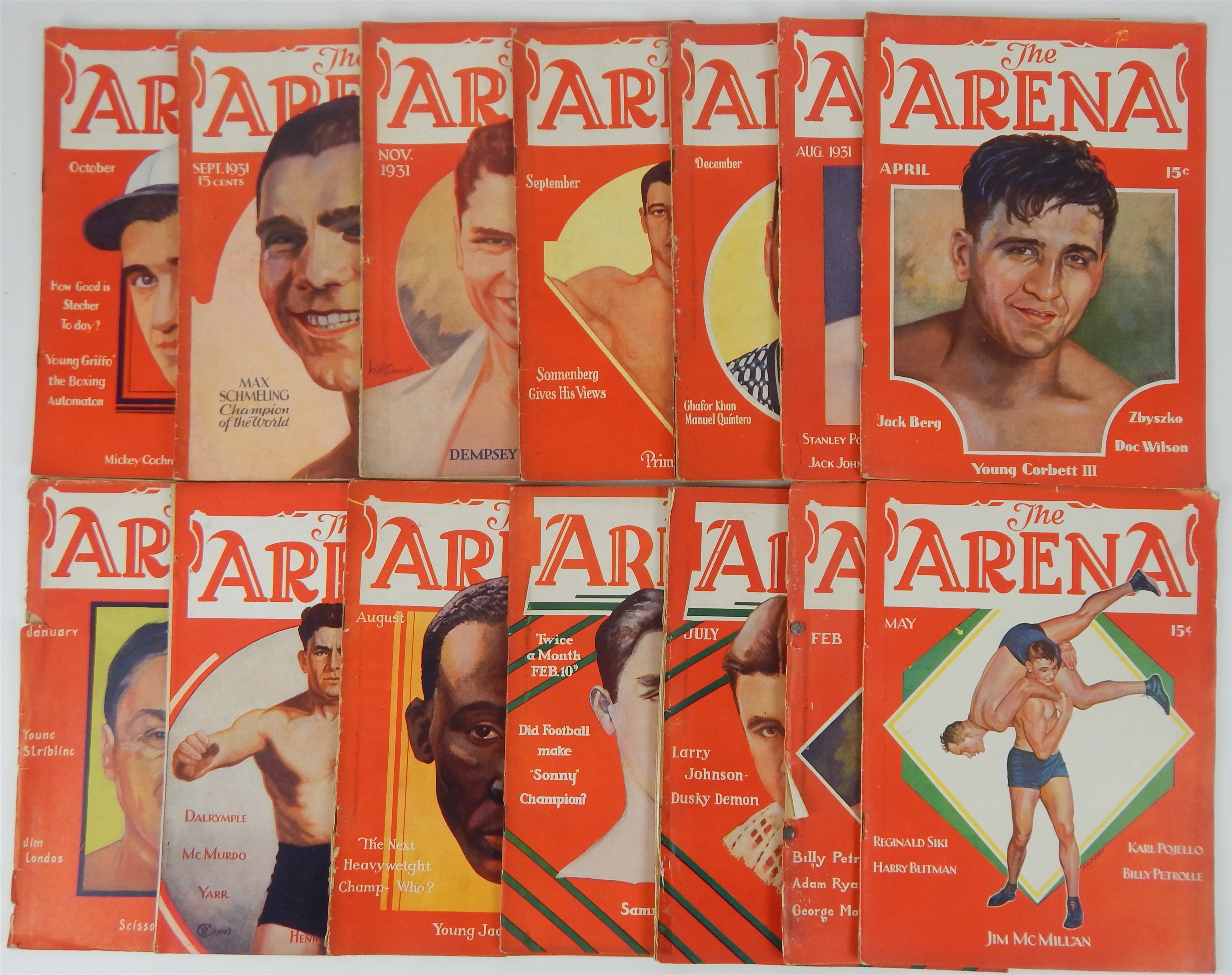 1931-32 Arena Magazines (14)