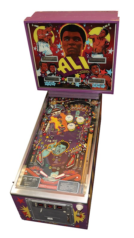 Muhammad Ali & Boxing - 1980 Muhammad Ali Pinball Machine by Stern