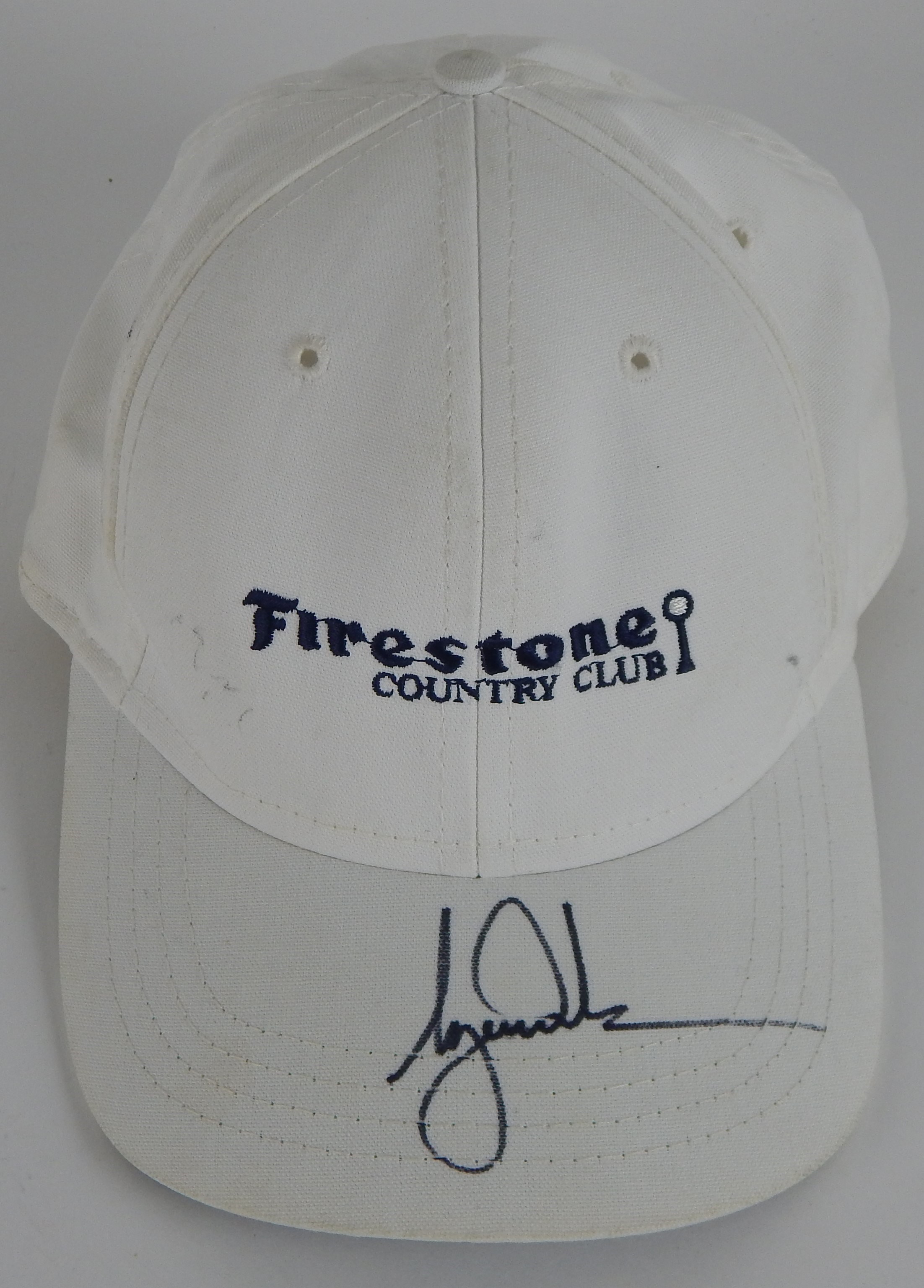 - Tiger Woods In-Person Signed Cap