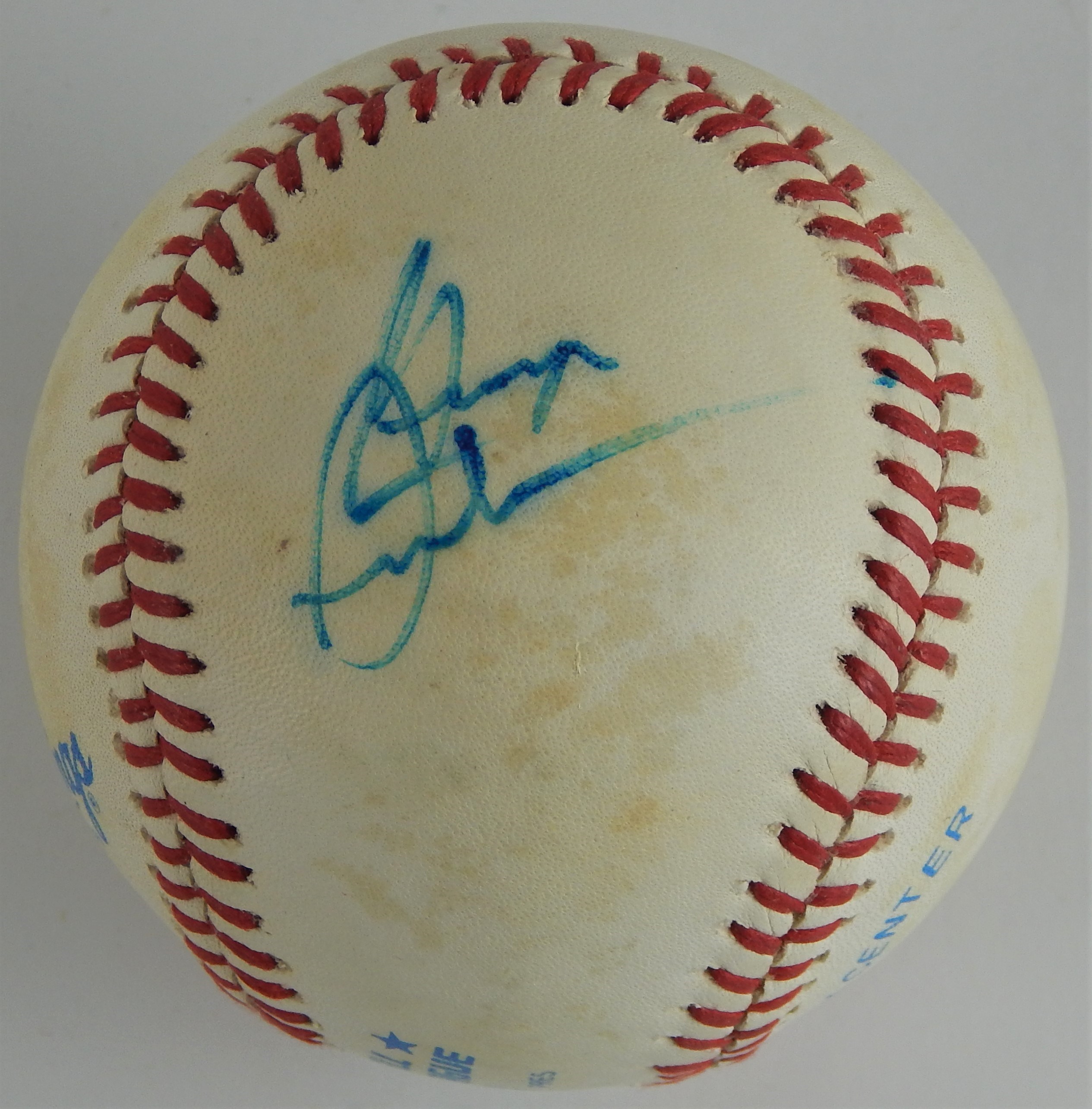 - George Steinbrenner Single Signed OAL MacPhail Baseball