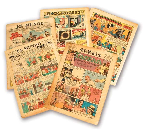 - Collection of Sunday Comics from Cuban Newspapers