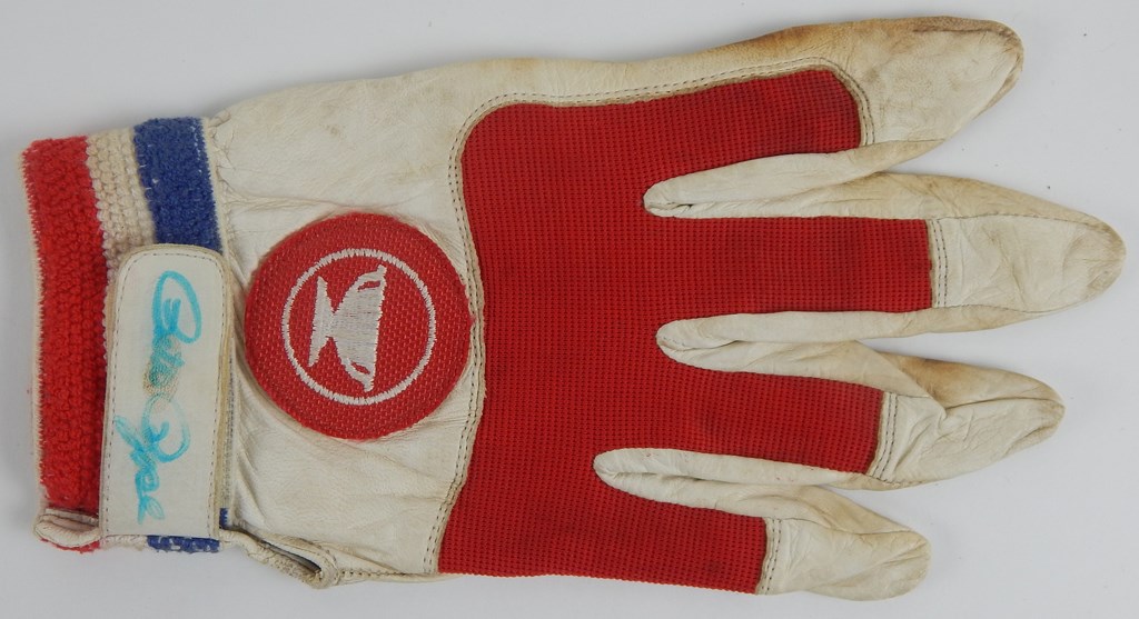 - Pete Rose Game Used and Signed Batting Glove