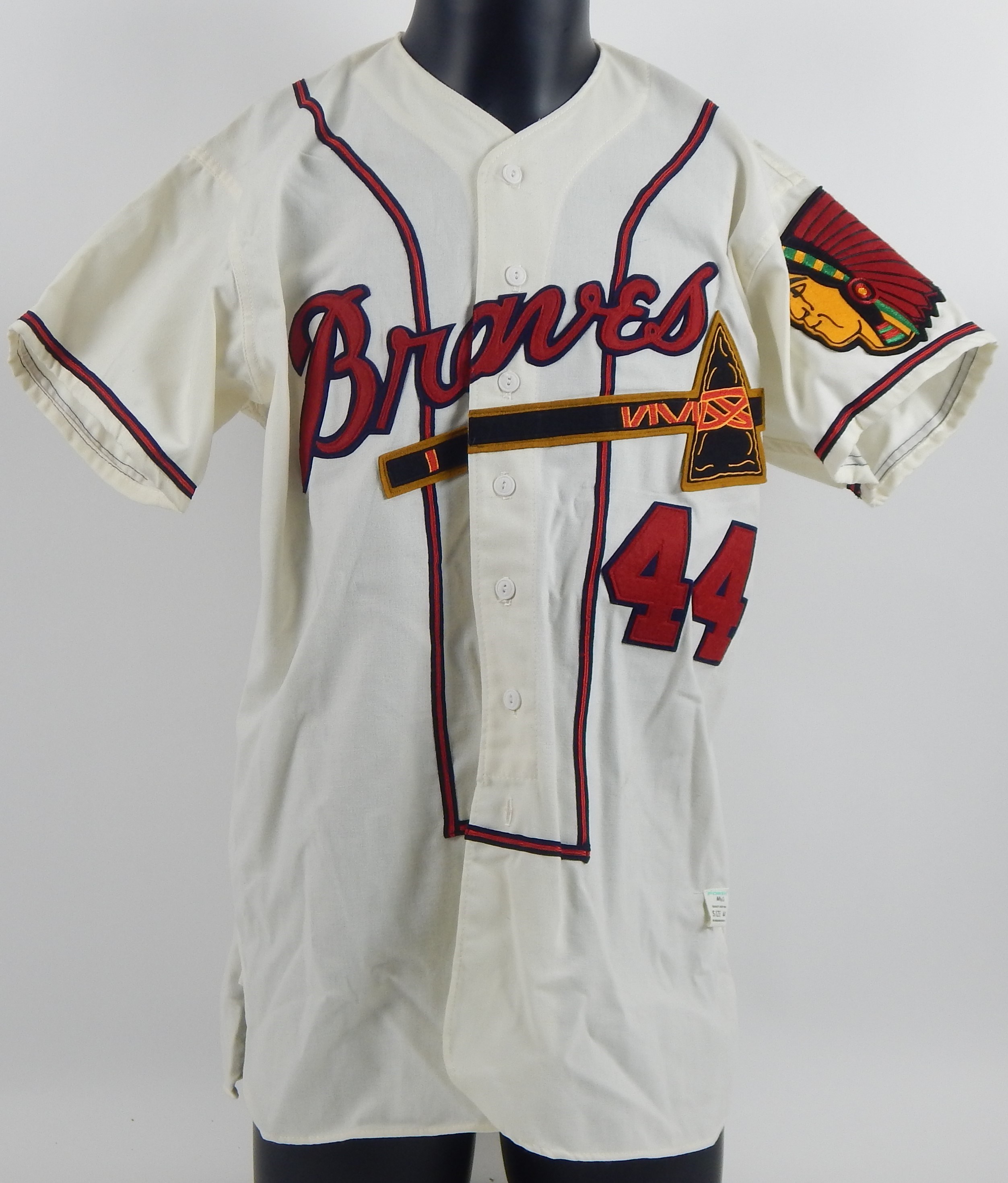 - Vintage Hank Aaron Milwaukee Braves Replica Jersey