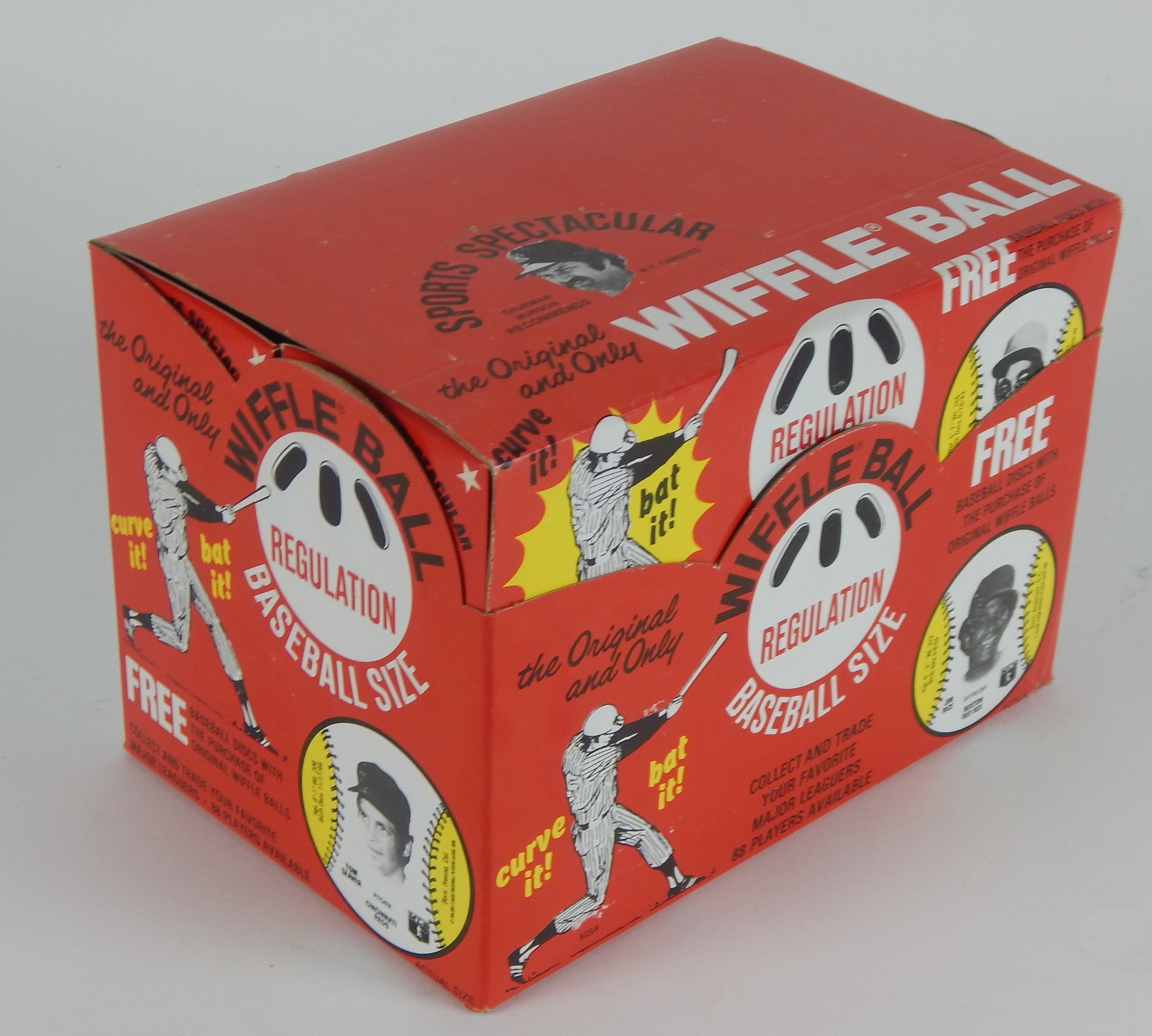 - 1977 Thurman Munson Whiffle Ball Display Box Complete
