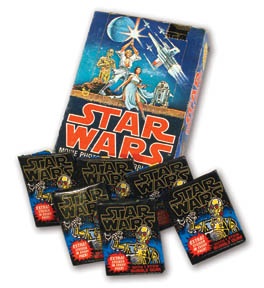 - 1977 Topps "Star Wars" 1st Series Wax Box