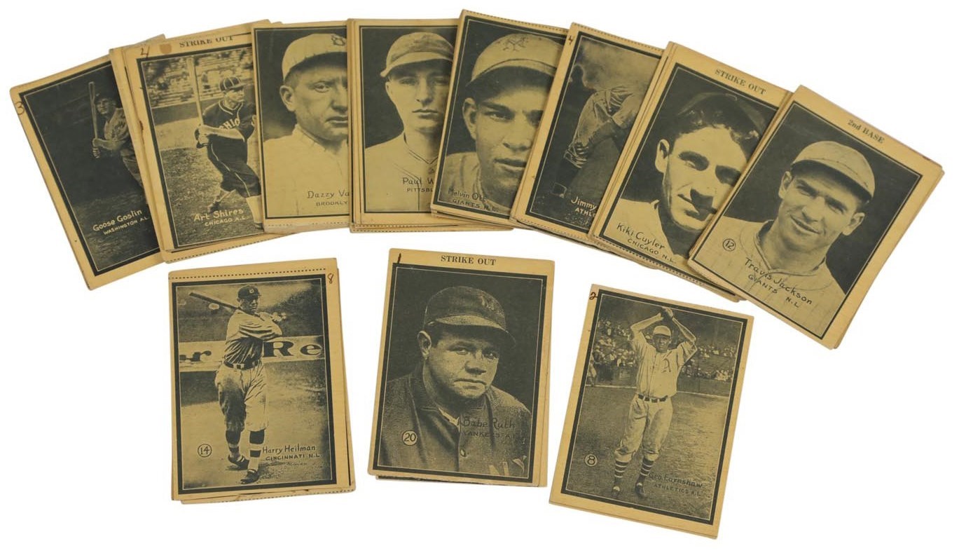 - 1931 W517 Collection w/Variations & Hall of Famers - Ruth, Ott, Alexander (40)