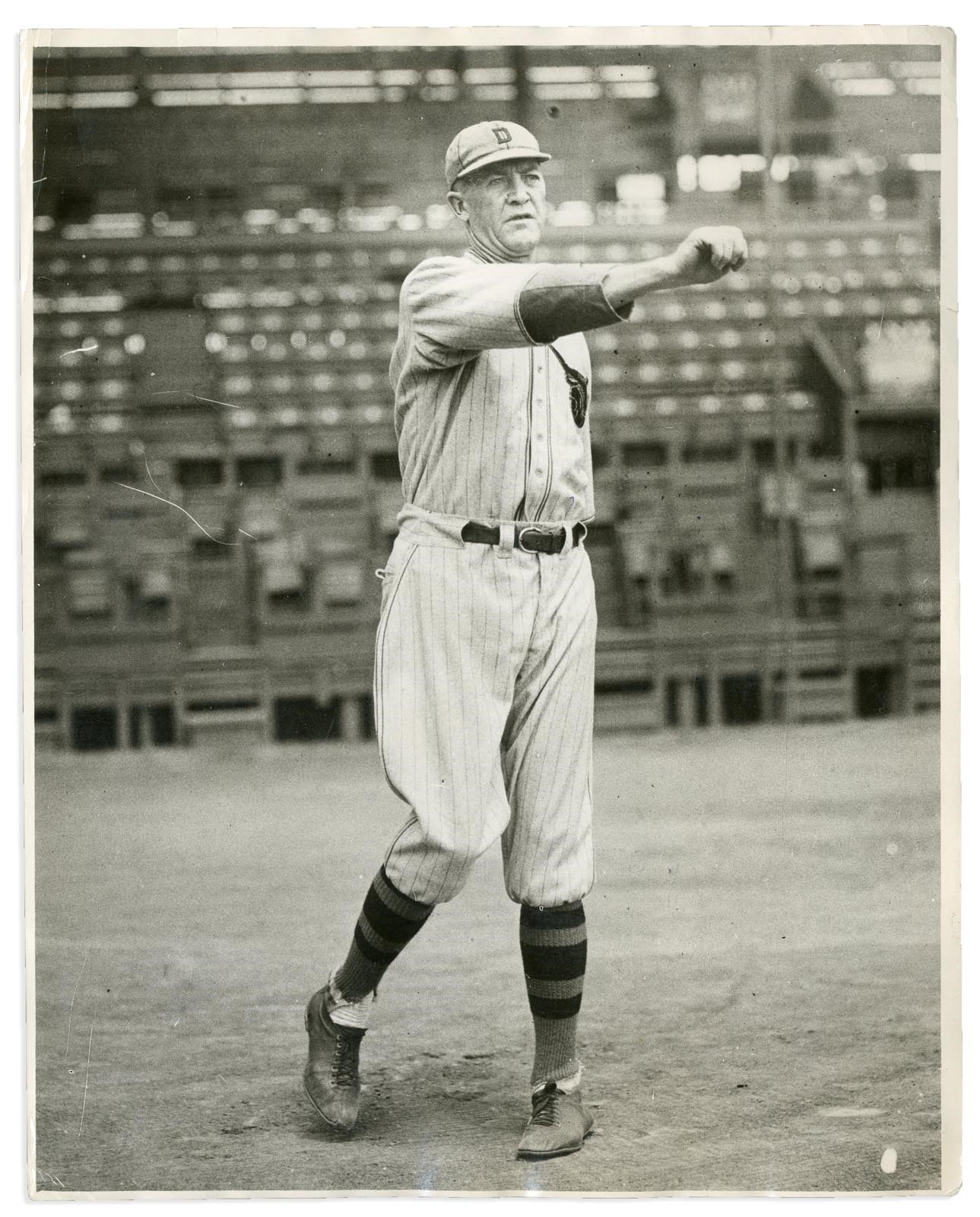 Last Baseball Photo of Grover Cleveland Alexander