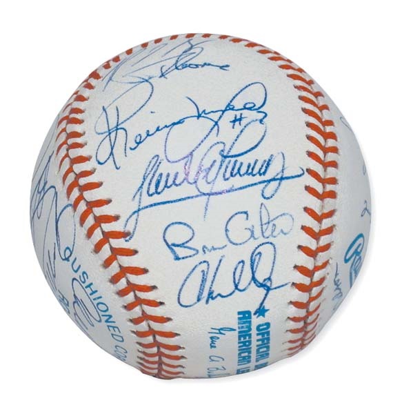 - 1997 Cleveland Indians Team Signed Baseball
