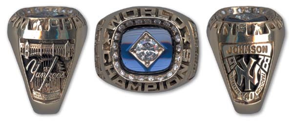 - 1978 Cliff Johnson’s New York Yankees World Championship Ring