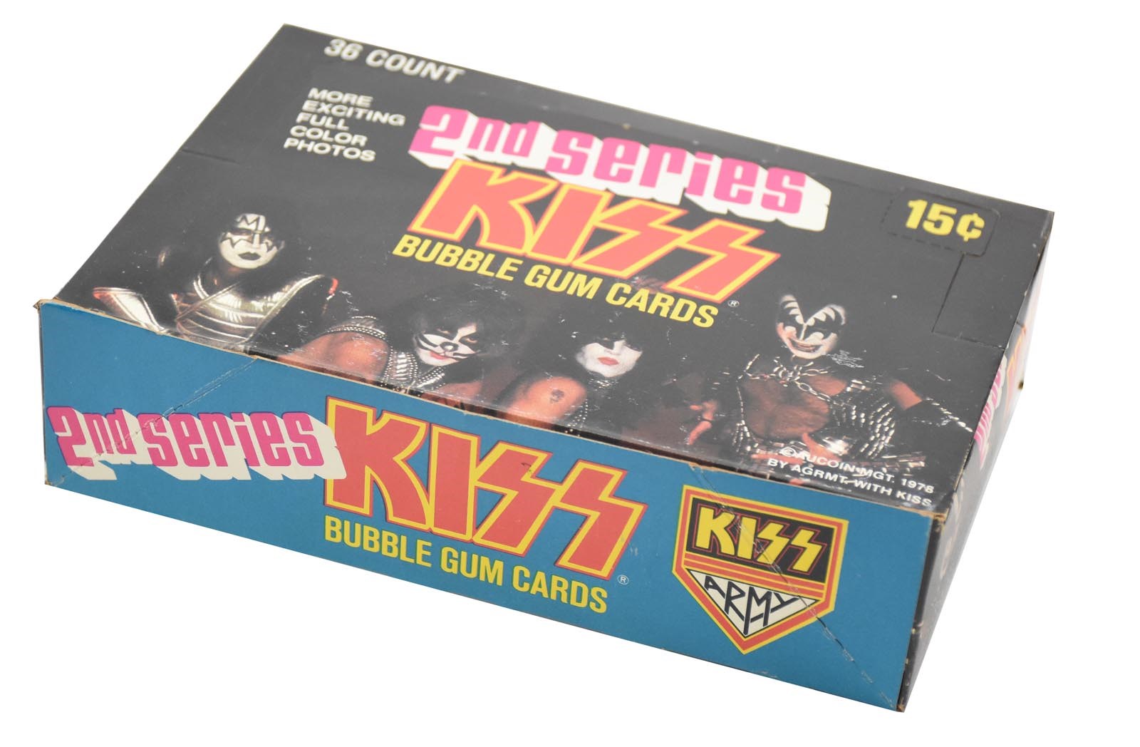Non Sports Cards - 1978 Donruss Kiss 2nd Series Unopened Wax Box