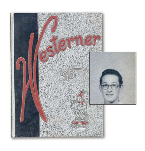 - 1955 Buddy Holly Signed High School Yearbook
