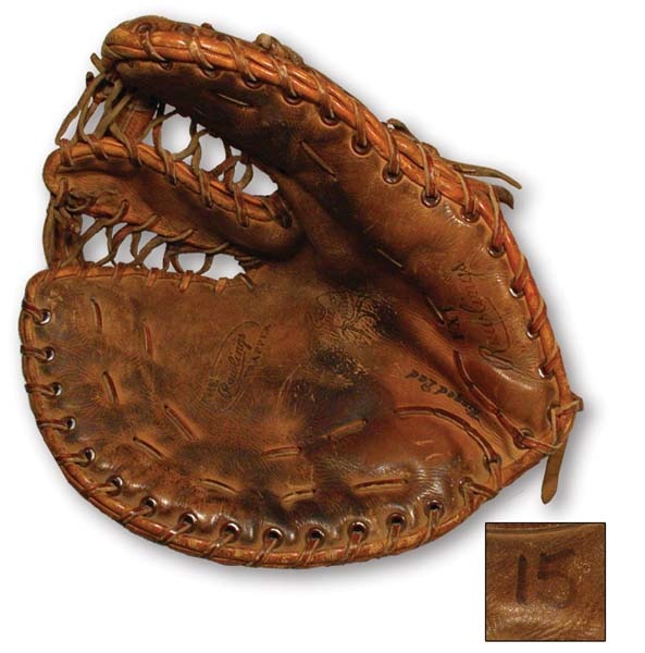 - 1950's Ted Kluszewski Game Worn Glove