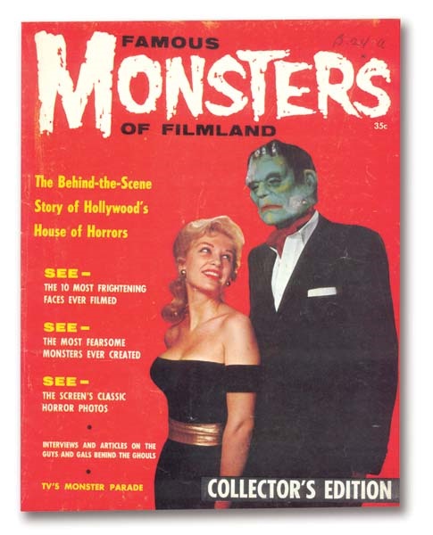 - "Famous Monsters" of Filmland Magazine #1