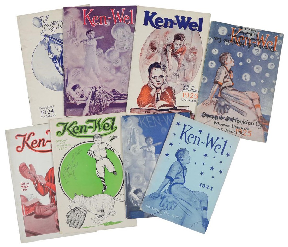 Ruth and Gehrig - 1920's Ken-Wel Catalogues with Ruth & Gehrig
