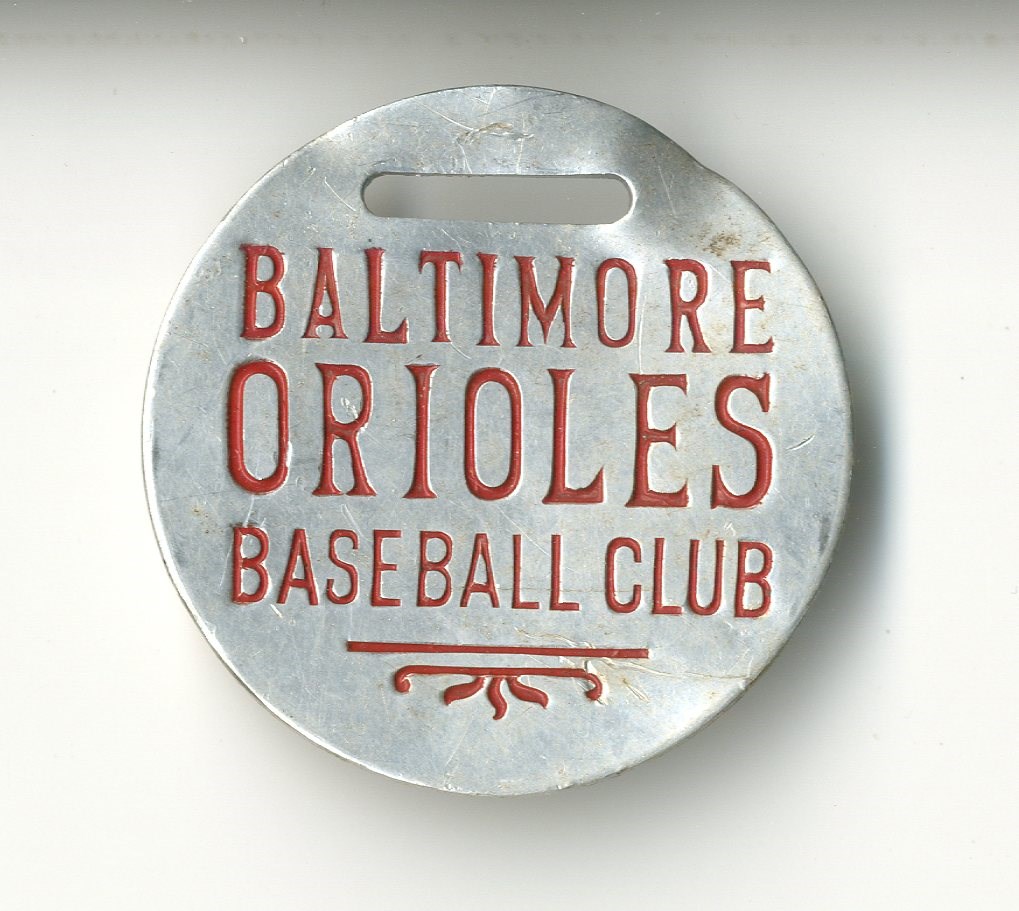 Baltimore Orioles - Vintage Baltimore Orioles Luggage Tag