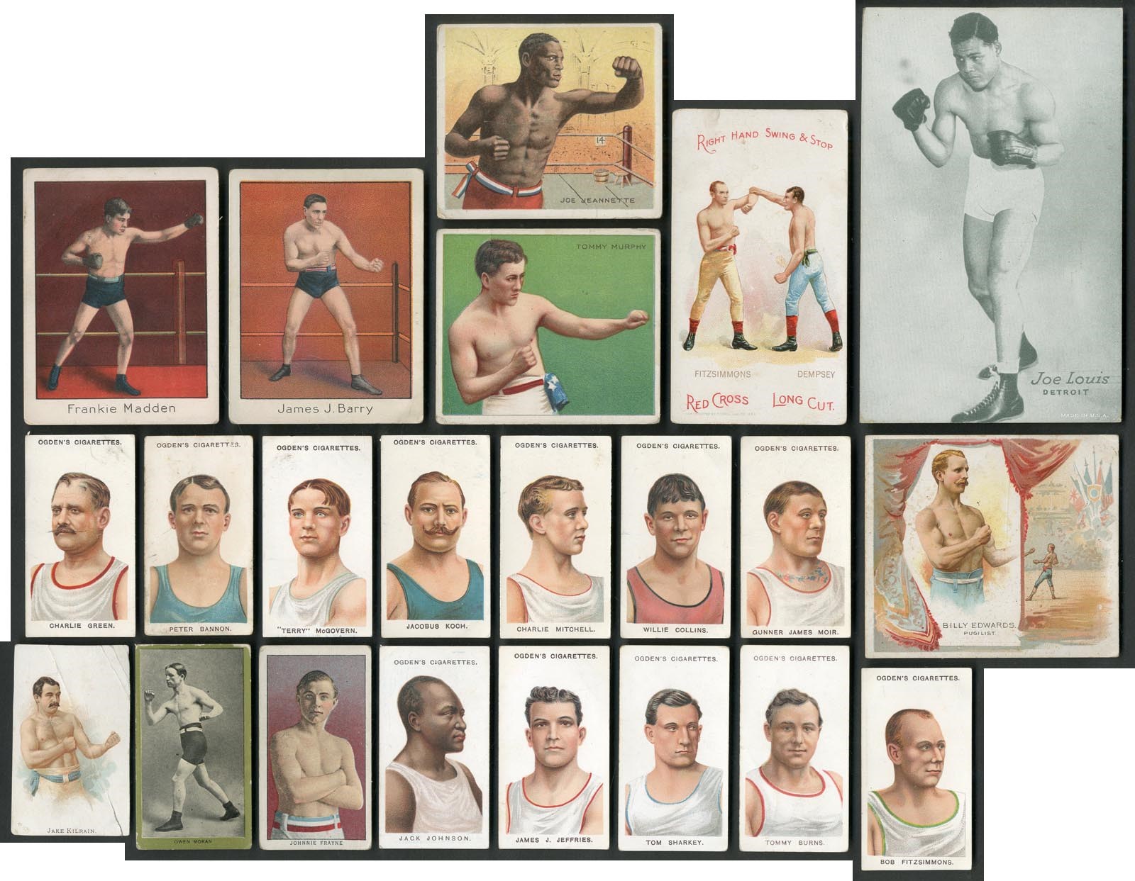 - 19th & 20th Century Boxing Cards (22)