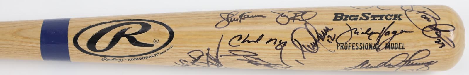 Baseball Autographs - Late 1990's Cleveland Indians Signed Bat w/ R. Alomar