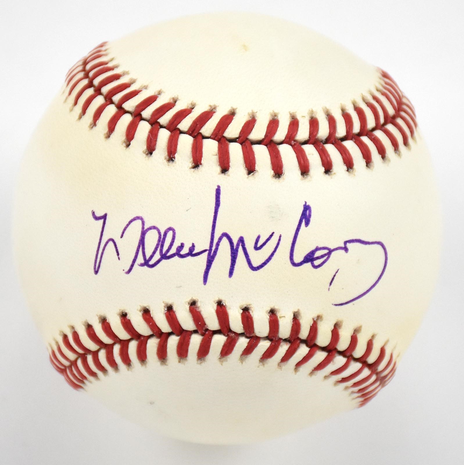 Baseball Autographs - Willie McCovey Single Signed ONL Giamatti Baseball (PSA)