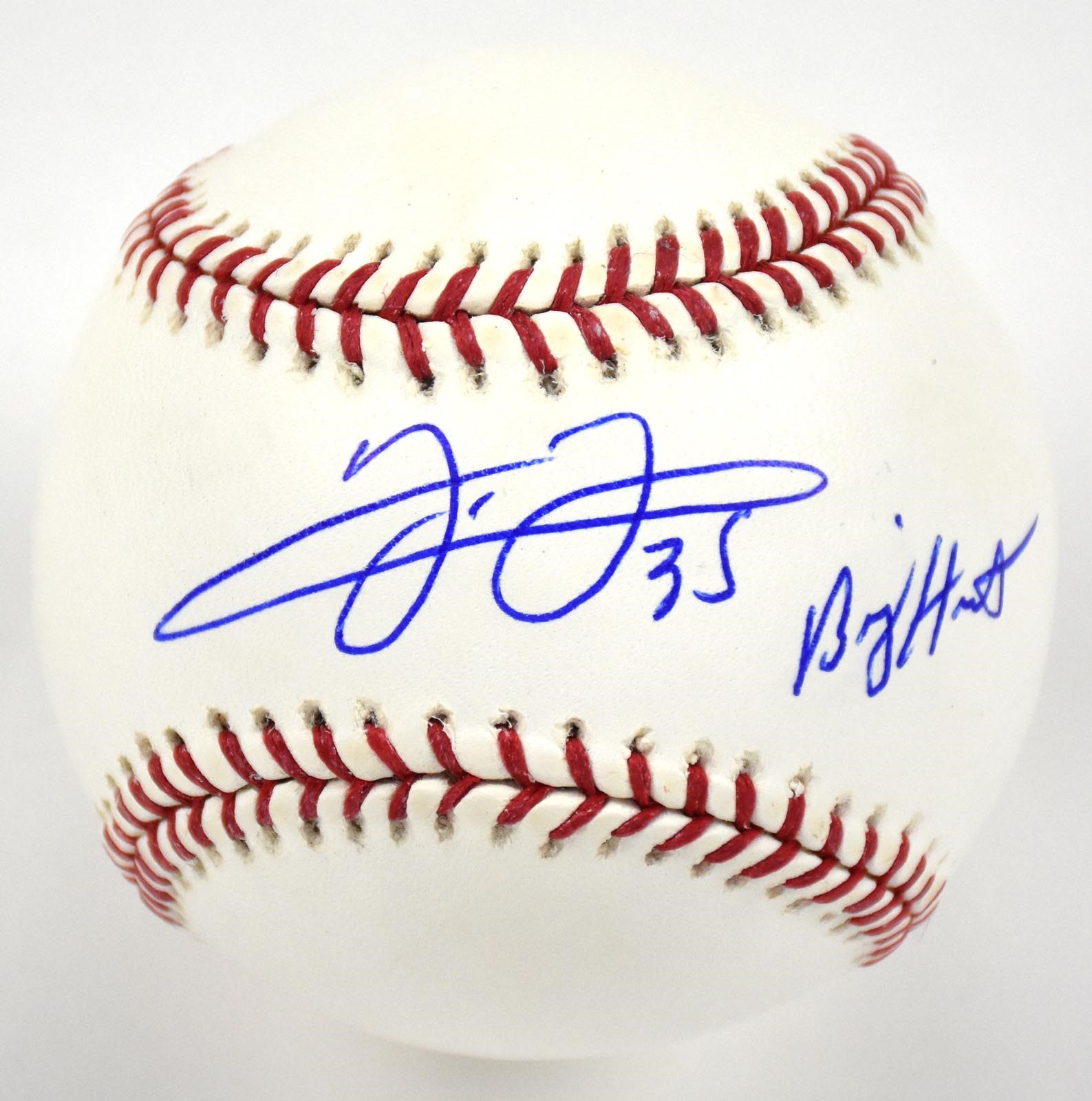 Baseball Autographs - Mint Frank Thomas "Big Hurt" Signed and Inscribed Baseball (PSA & Tristar)