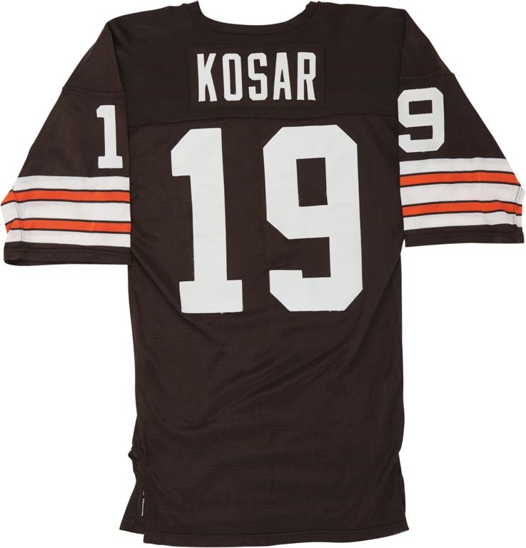 - Late 1980s Bernie Kosar Game Worn Cleveland Browns Jersey