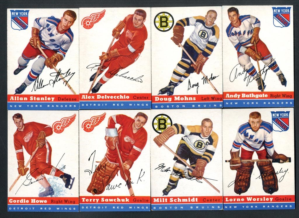 - 1954-55 Topps Hockey Complete Set (60)