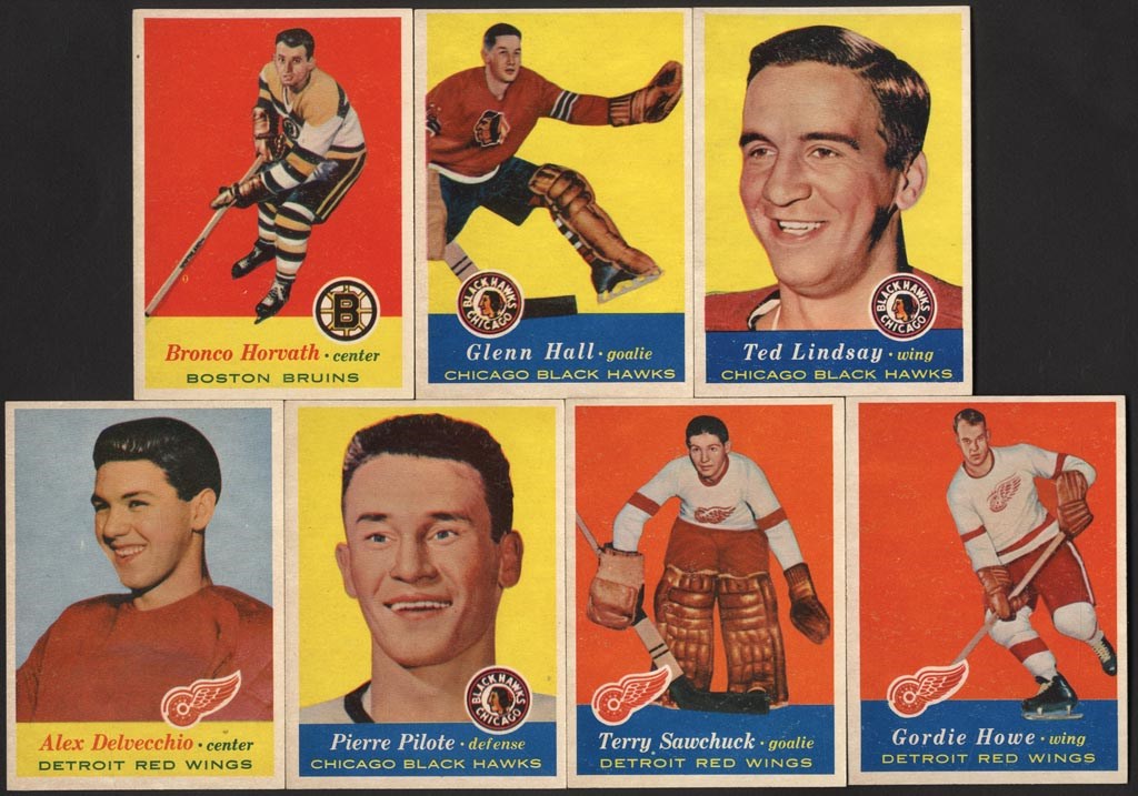 - 1957-58 Topps Hockey Complete Set (66)