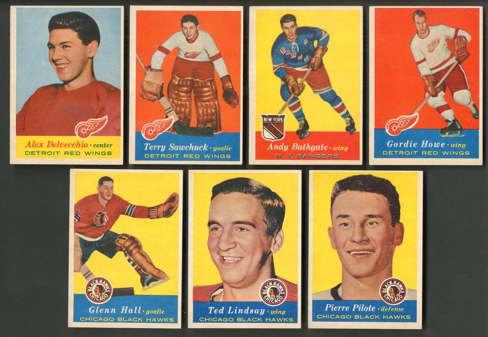 Hockey Cards - 1957-58 Topps Hockey Complete Set (66)
