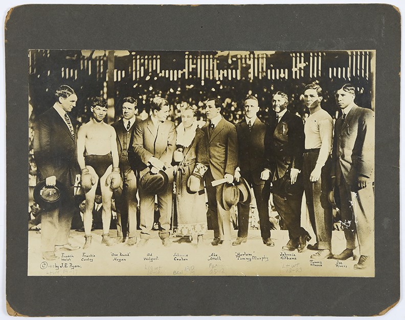 - 1912 Conley vs. Coulon Pre-Fight Photograph