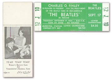 - September 17, 1964 Ticket