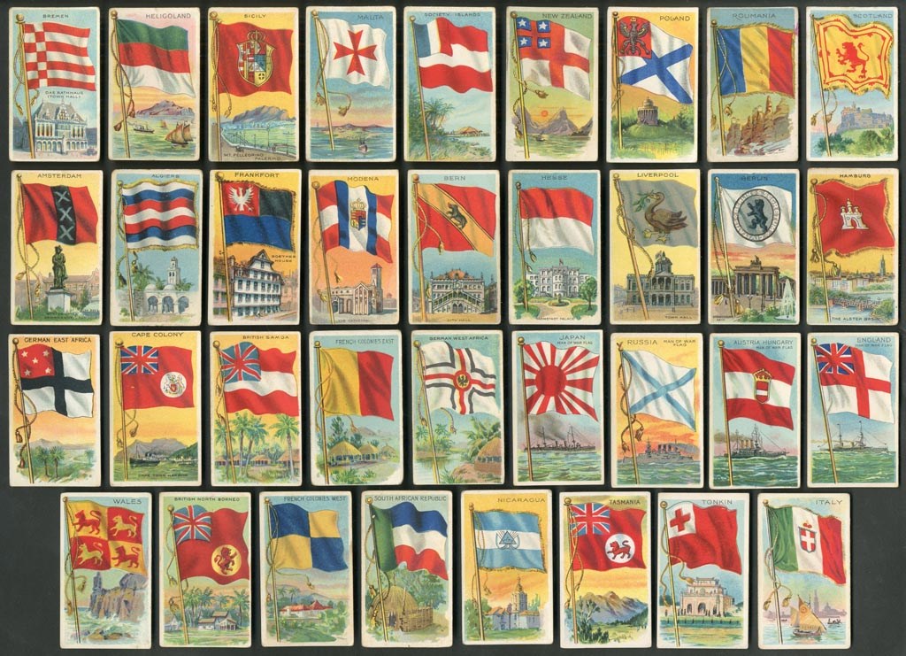 Non-Sports Cards - T59 Flags of All Nations (35)