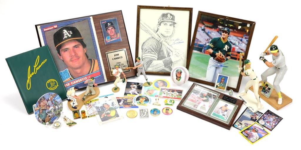 - Accumulation of Jose Canseco Cards and Memorabilia