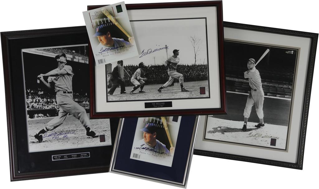 - Nice Ted Williams Autograph Collection (7)