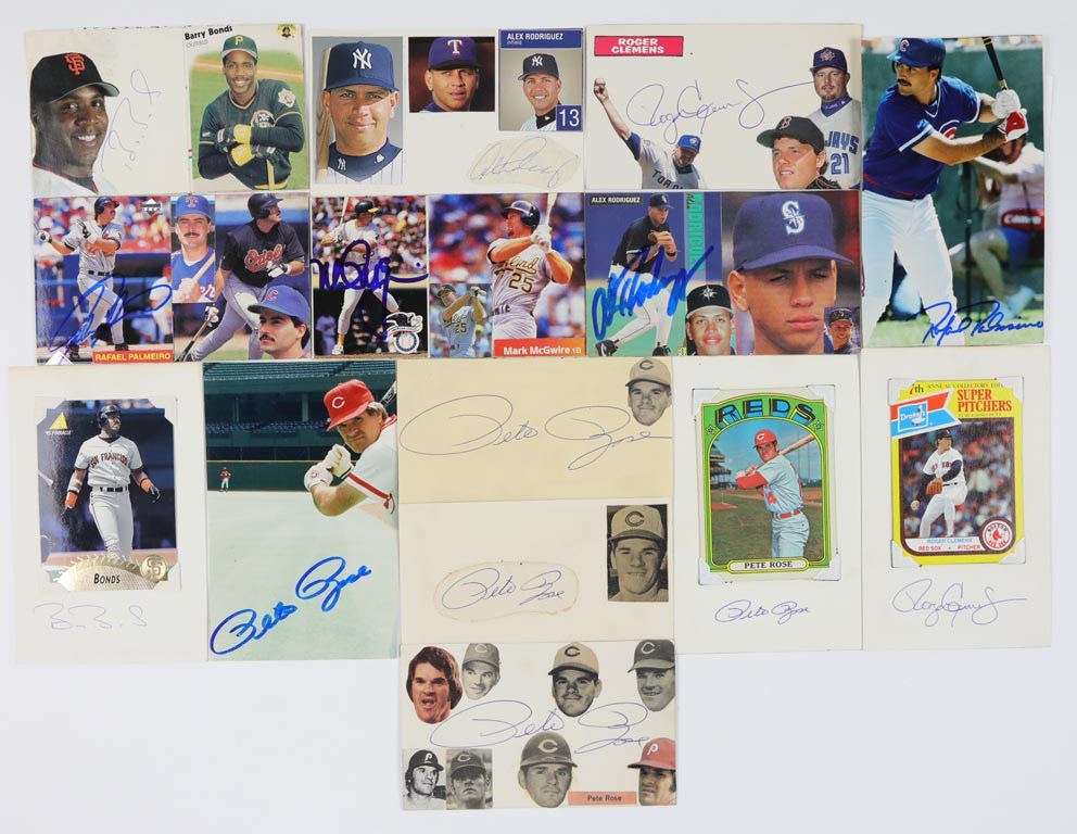 Baseball Autographs - Baseball Superstars Signature Collection (10+)