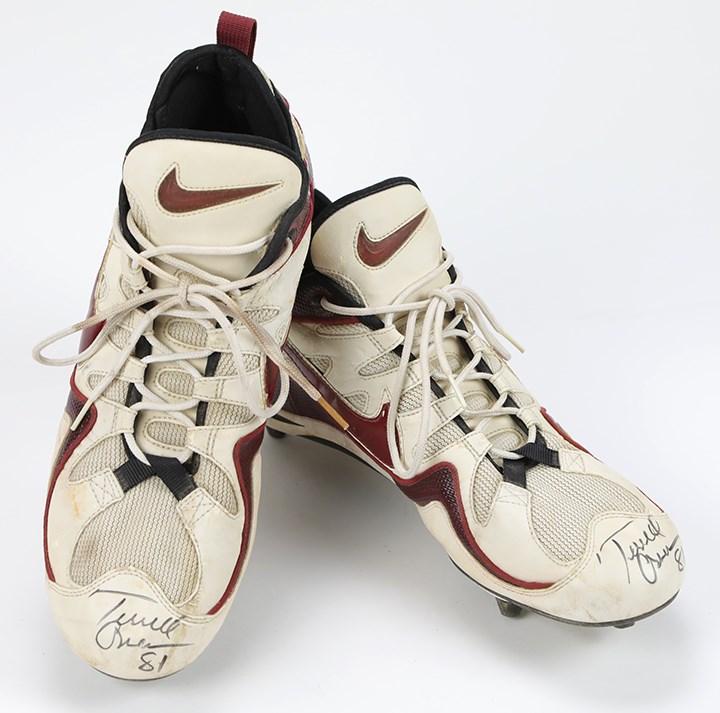 - 2003 Terrell Owens Game Worn Cleats