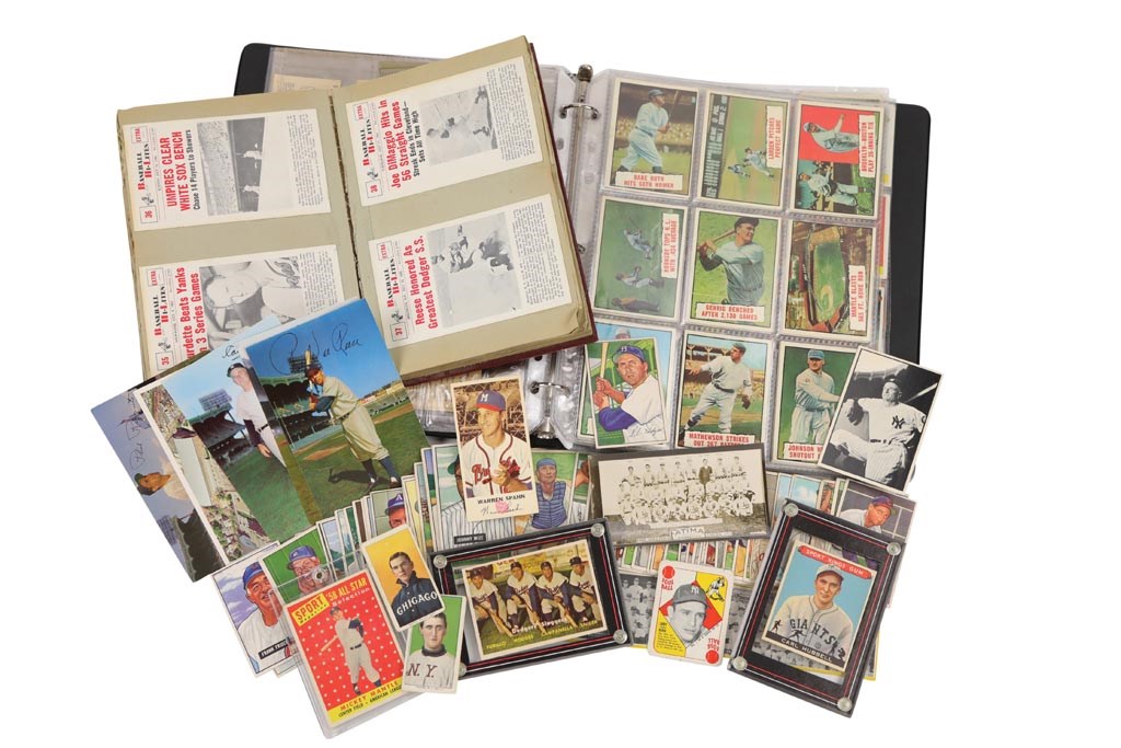 - 1880s-1970s Allen & Ginter, T206, Topps & More Collection with Hall of Famers