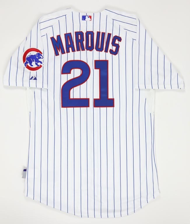 Baseball Equipment - 2008 Jason Marquis Chicago Cubs Game Worn Uniform (Jersey & Pants)