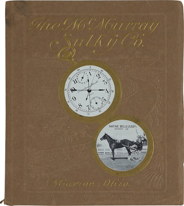 - 1910s McMurray Sulky Company Horse Racing Catalogue