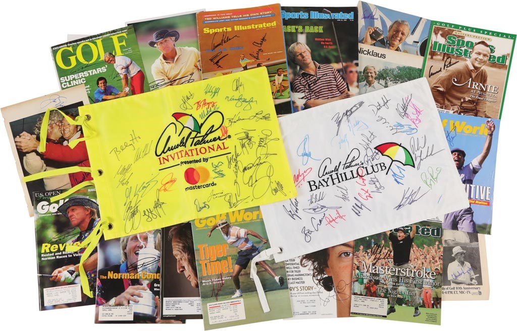 Olympics and All Sports - Massive In-Person Golf Autograph Archive w/Legends & Hall of Famers - Woods, Nicklaus, Palmer, Snead (1,800+)
