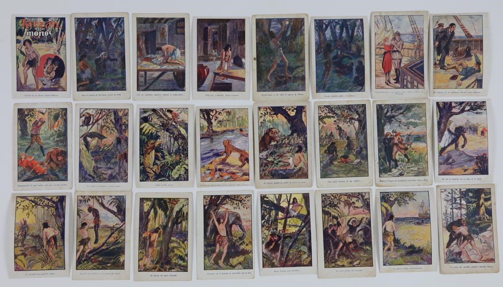Non Sports Cards - 1920's Tarzan de los Monos Series A Set (24)
