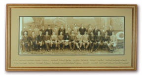 - 1910 Boston Red Sox Panoramic Photograph (16x32" framed)