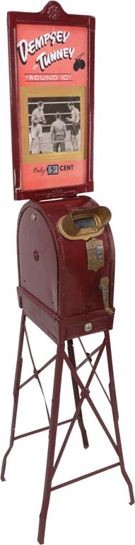 - Circa 1927 Mutoscope Featuring the Dempsey vs. Tunney "Long Count" Bout