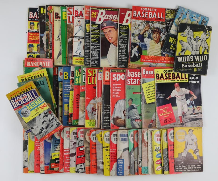 Baseball Publications - The J.J. Kendall California Publication Collection