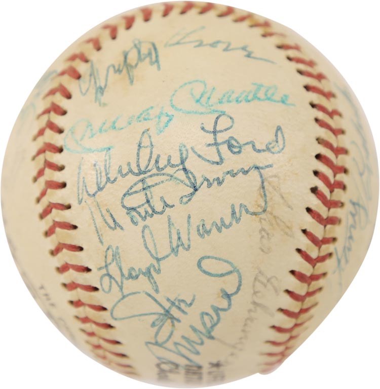 Baseball Autographs - 1974 Hall of Fame Induction Class Signed Baseball (PSA)